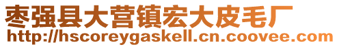 棗強(qiáng)縣大營鎮(zhèn)宏大皮毛廠