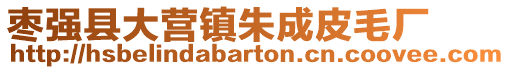 棗強縣大營鎮朱成皮毛廠