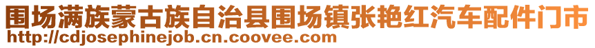 圍場(chǎng)滿族蒙古族自治縣圍場(chǎng)鎮(zhèn)張艷紅汽車配件門市