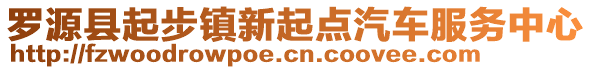 罗源县起步镇新起点汽车服务中心