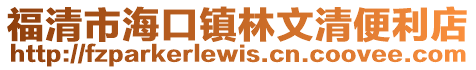 福清市海口鎮林文清便利店