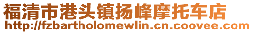 福清市港頭鎮(zhèn)揚峰摩托車店
