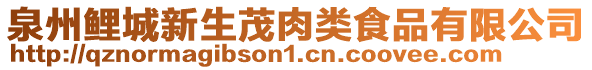 泉州鯉城新生茂肉類食品有限公司