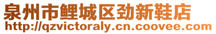 泉州市鯉城區(qū)勁新鞋店