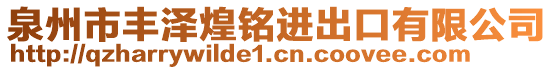 泉州市豐澤煌銘進出口有限公司