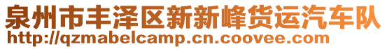 泉州市豐澤區(qū)新新峰貨運(yùn)汽車隊(duì)