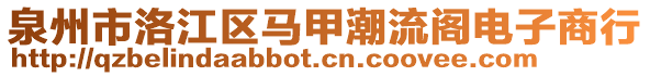 泉州市洛江區(qū)馬甲潮流閣電子商行
