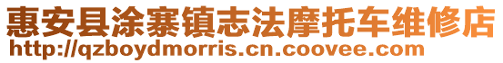 惠安縣涂寨鎮(zhèn)志法摩托車維修店