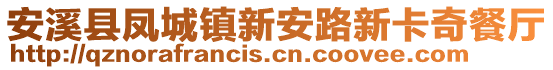 安溪縣鳳城鎮(zhèn)新安路新卡奇餐廳