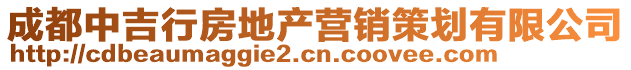 成都中吉行房地產(chǎn)營銷策劃有限公司