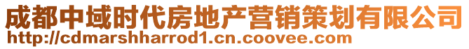 成都中域時(shí)代房地產(chǎn)營(yíng)銷策劃有限公司