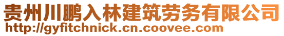 贵州川鹏入林建筑劳务有限公司