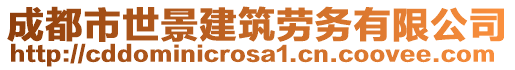 成都市世景建筑勞務(wù)有限公司