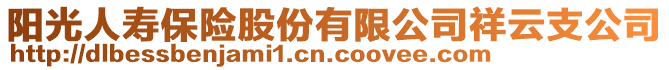 陽光人壽保險股份有限公司祥云支公司