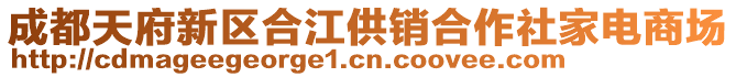 成都天府新區(qū)合江供銷合作社家電商場