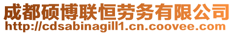 成都碩博聯(lián)恒勞務(wù)有限公司