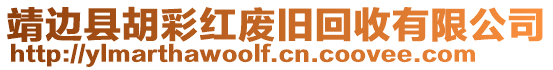 靖邊縣胡彩紅廢舊回收有限公司