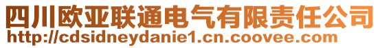 四川歐亞聯(lián)通電氣有限責(zé)任公司