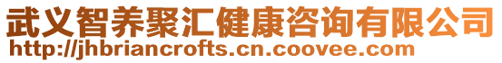 武義智養(yǎng)聚匯健康咨詢有限公司