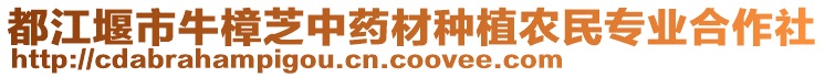 都江堰市牛樟芝中藥材種植農(nóng)民專業(yè)合作社