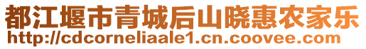 都江堰市青城后山曉惠農家樂