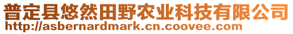 普定縣悠然田野農(nóng)業(yè)科技有限公司