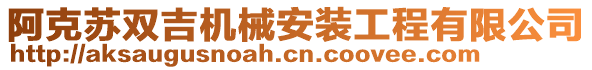 阿克蘇雙吉機械安裝工程有限公司