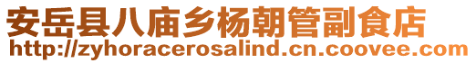 安岳縣八廟鄉(xiāng)楊朝管副食店