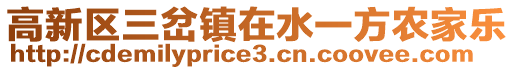 高新區三岔鎮在水一方農家樂
