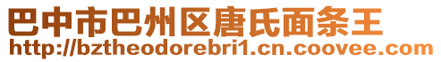 巴中市巴州區(qū)唐氏面條王