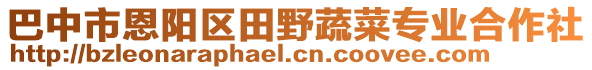 巴中市恩陽區(qū)田野蔬菜專業(yè)合作社