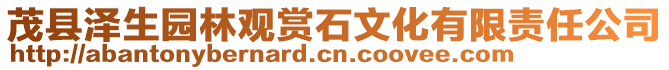 茂县泽生园林观赏石文化有限责任公司