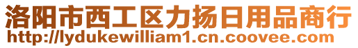 洛陽市西工區(qū)力揚日用品商行