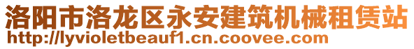 洛陽市洛龍區(qū)永安建筑機械租賃站