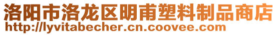 洛阳市洛龙区明甫塑料制品商店