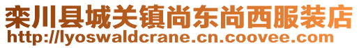 欒川縣城關(guān)鎮(zhèn)尚東尚西服裝店