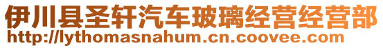 伊川县圣轩汽车玻璃经营经营部