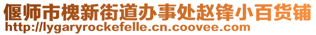 偃師市槐新街道辦事處趙鋒小百貨鋪