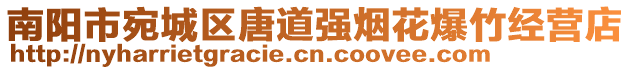 南陽市宛城區(qū)唐道強(qiáng)煙花爆竹經(jīng)營店