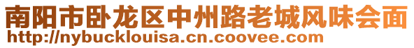 南陽(yáng)市臥龍區(qū)中州路老城風(fēng)味會(huì)面