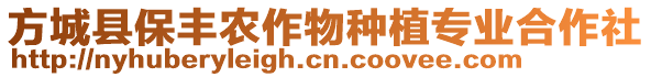 方城縣保豐農(nóng)作物種植專業(yè)合作社