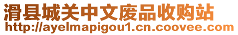 滑縣城關(guān)中文廢品收購站