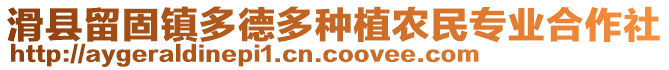 滑縣留固鎮(zhèn)多德多種植農(nóng)民專業(yè)合作社