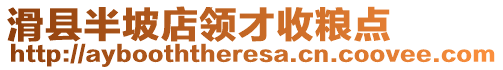 滑縣半坡店領(lǐng)才收糧點(diǎn)