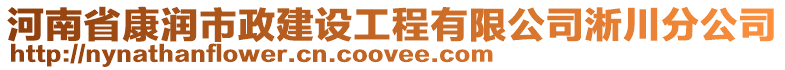 河南省康潤市政建設工程有限公司淅川分公司