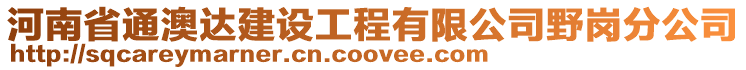 河南省通澳達建設(shè)工程有限公司野崗分公司