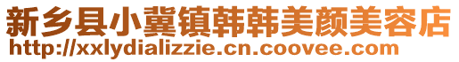 新鄉(xiāng)縣小冀鎮(zhèn)韓韓美顏美容店