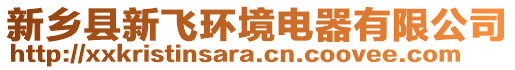 新鄉(xiāng)縣新飛環(huán)境電器有限公司