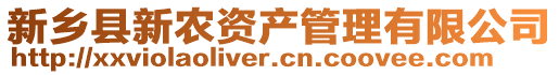 新鄉(xiāng)縣新農(nóng)資產(chǎn)管理有限公司