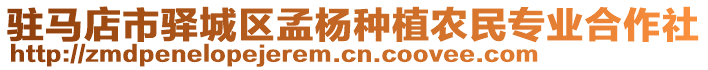 駐馬店市驛城區(qū)孟楊種植農(nóng)民專業(yè)合作社